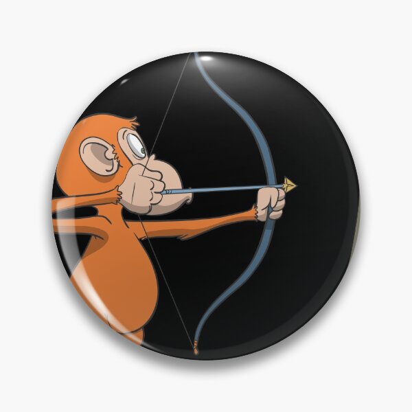 Item preview, Monkey tries archery designed and sold by Monkey Ful.