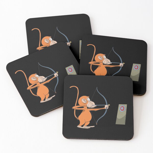 Item preview, Monkey tries archery designed and sold by Monkey Ful.