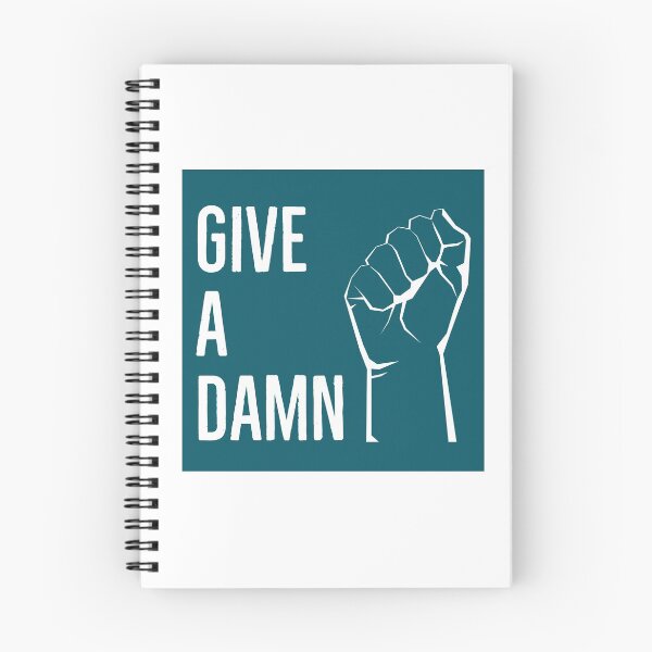 Item preview, Give a Damn – Fist In Air designed and sold by Merry Blacksmith.