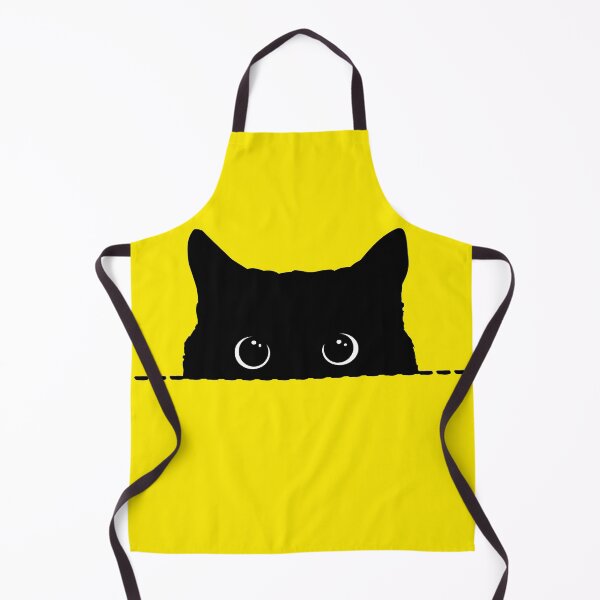 Item preview, Black Cat Peeking designed and sold by nameonshirt.
