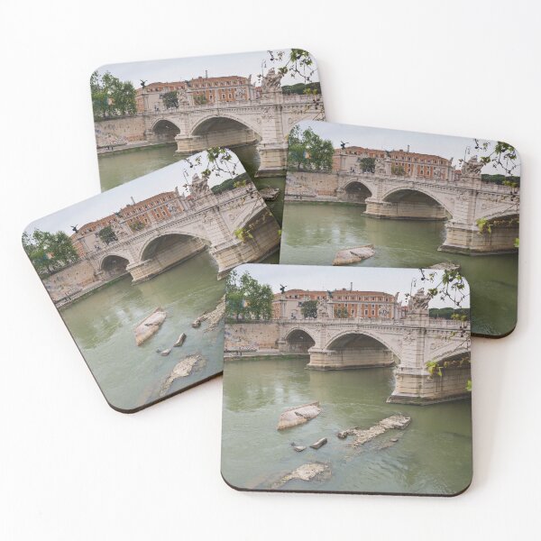 Item preview, View to the historical buildings and bridge, Rome, Italy designed and sold by anytka.