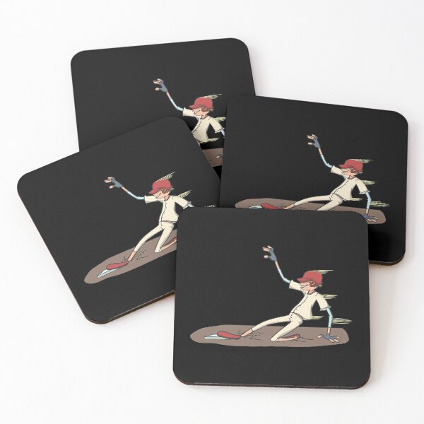 Item preview, Baseball runner at the base designed and sold by Monkey Ful.