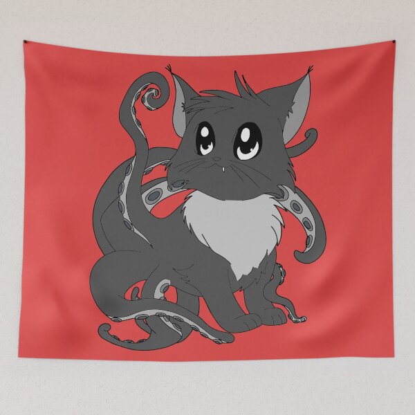 Item preview, octokitten (gray) designed and sold by kenpachipip.