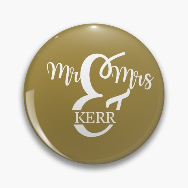 Artikelvorschau, Mr & Mrs KERR | GOLD entworfen und verkauft von yourscotborders.