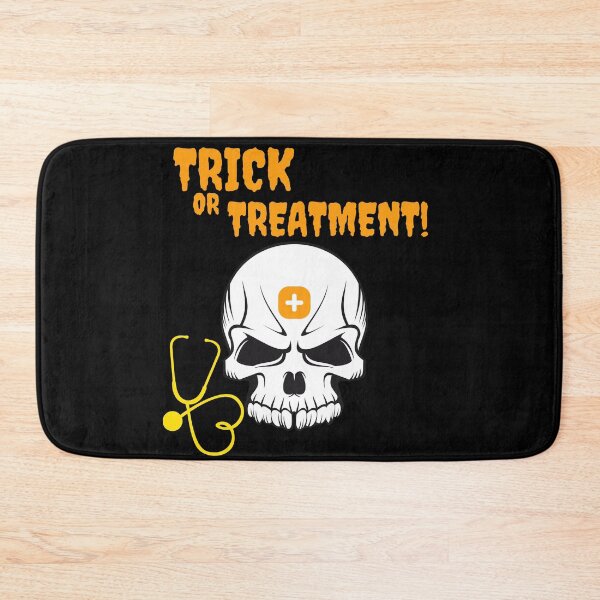 Item preview, Funny Trick Or Treatment Skull Cardiac Nurse designed and sold by Gifty-Designs.