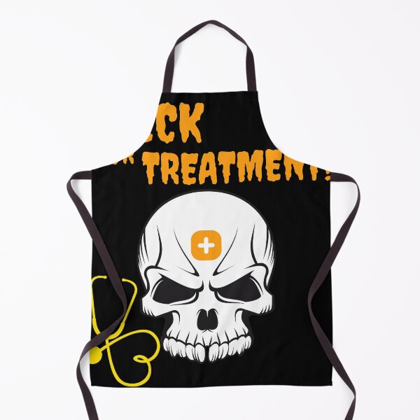 Item preview, Funny Trick Or Treatment Skull Cardiac Nurse designed and sold by Gifty-Designs.