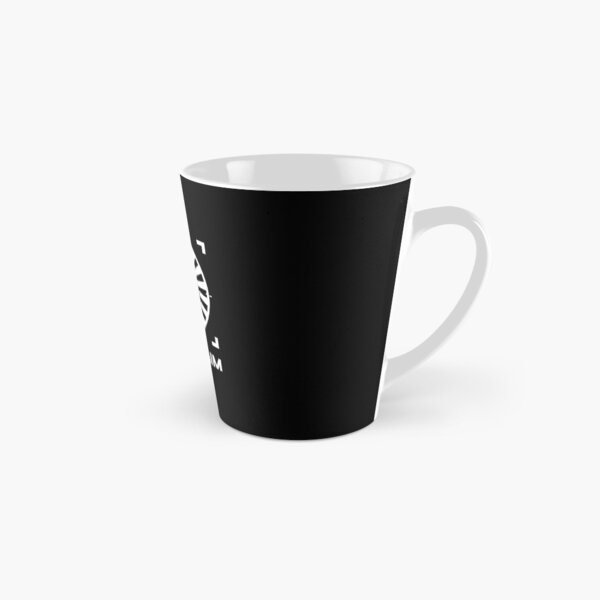 Monochrome white Tall Mug