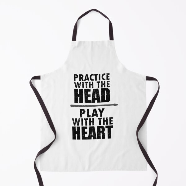 Item preview, Practice with head play with heart drummer designed and sold by JaSchlog.