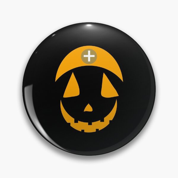 Item preview, Funny Happy Halloween Cardiac Nurse Face  designed and sold by Gifty-Designs.
