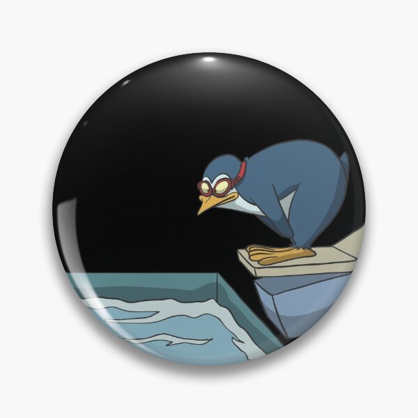 Item preview, Swimmer jumps from the starting block designed and sold by Monkey Ful.