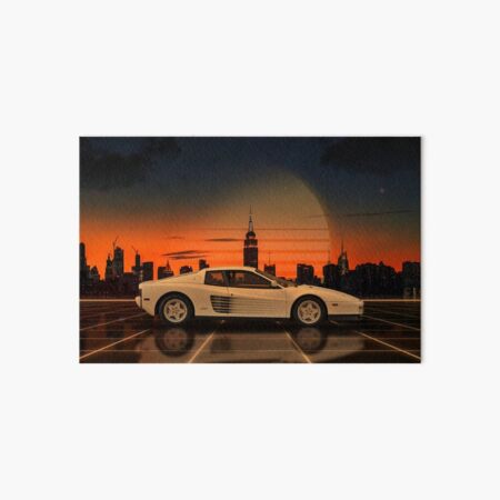 Item preview,  Ferrari Testarossa Synthwave designed and sold by yaekus.