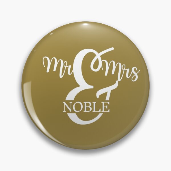 Item preview, Mr & Mrs NOBLE | GOLD designed and sold by yourscotborders.