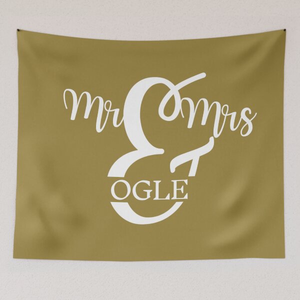 Item preview, Mr & Mrs OGLE | GOLD designed and sold by yourscotborders.