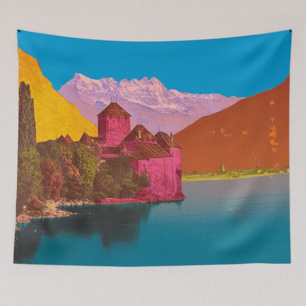 Item preview, beautiful Chillon Castle, Switzerland designed and sold by Mauswohn.