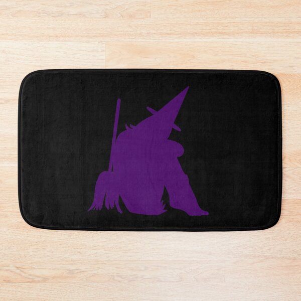 Item preview, Halloween sensual purple silhouette of sitting witch designed and sold by BV-creas.