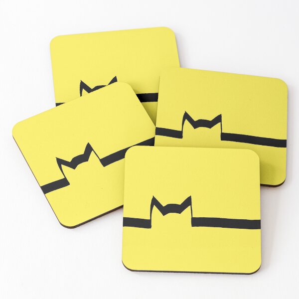Item preview, One Line Cat on Yellow Board designed and sold by Istvan Ocztos.