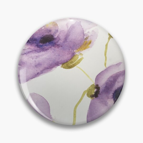 Item preview, Purple Poppy Painting designed and sold by Jenie Yolland.