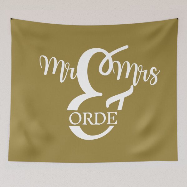 Item preview, Mr & Mrs ORDE | GOLD designed and sold by yourscotborders.
