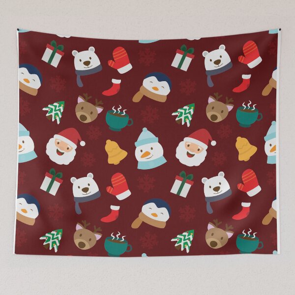 Item preview, Polar Bear Christmas Patterns designed and sold by OzyManDiaS90.