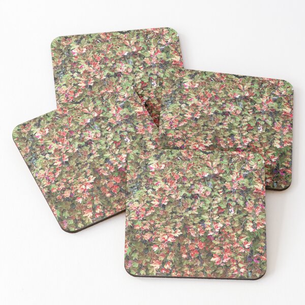 Item preview, Red Autumn Ivy Leaves designed and sold by PlanetPrints.