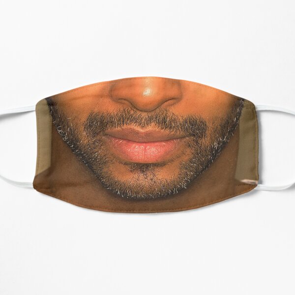 cool beard Flat Mask