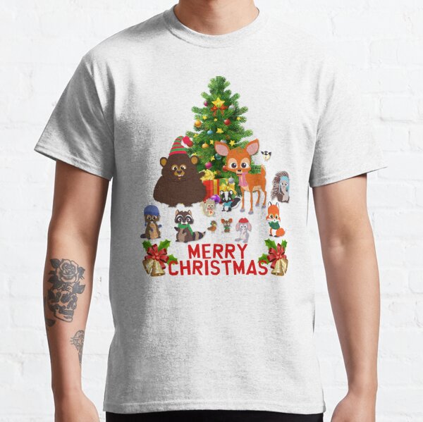 woodland critter christmas shirt