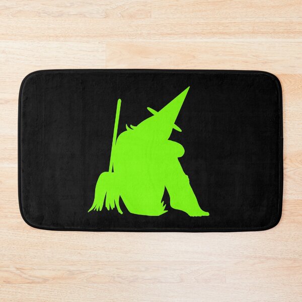 Item preview, Halloween sensual green silhouette of sitting witch designed and sold by BV-creas.