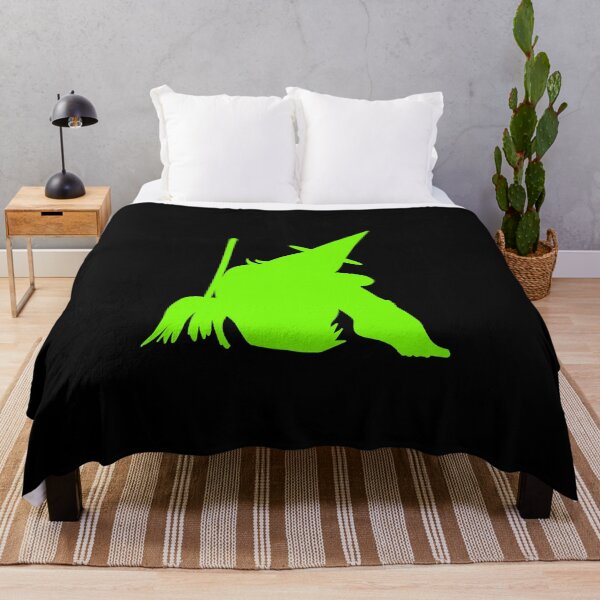 Item preview, Halloween sensual green silhouette of sitting witch designed and sold by BV-creas.
