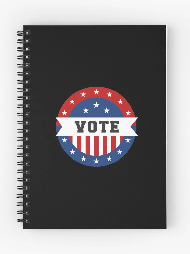Thumbnail 1 of 3, Journal, Vote designed and sold by Pattern-Way.