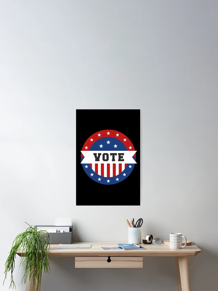 Thumbnail 2 of 3, Poster, Vote  designed and sold by Pattern-Way.