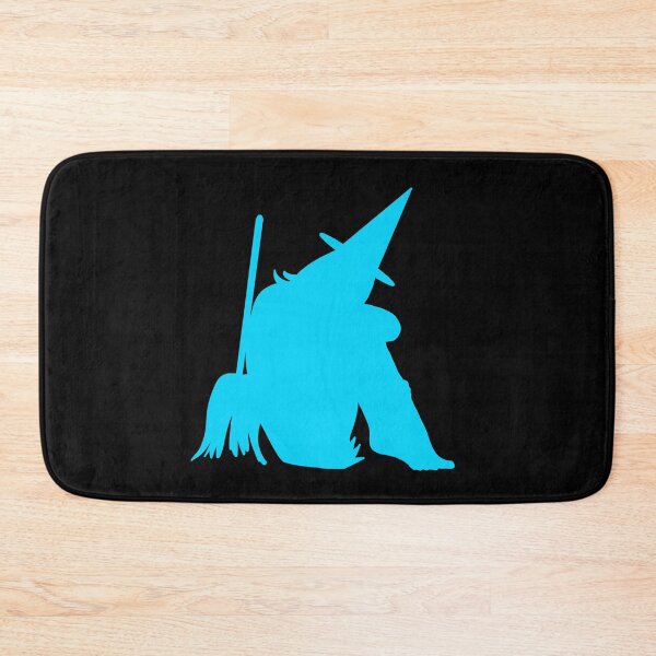 Item preview, Blue sensual silhouette of Halloween sitting witch designed and sold by BV-creas.