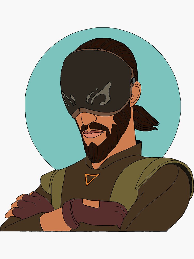 Imagen 3 de 3, Pegatina con la obra Maestro, diseñada y vendida por okayflyboy.