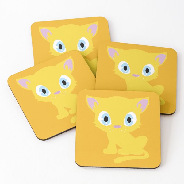 Item preview, Adorable blue-eyed yellow kitten cat designed and sold by RTrivella.