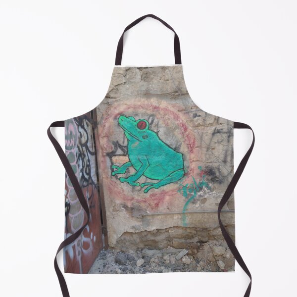 Item preview, Graffiti Street art Green Frog designed and sold by MyStreetArts.