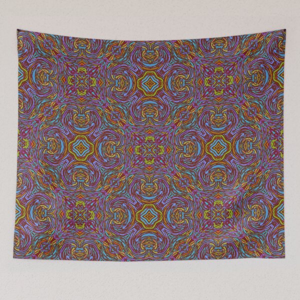 Item preview, Multicolor Trippy Tiled Pattern 2 designed and sold by everything4eva.