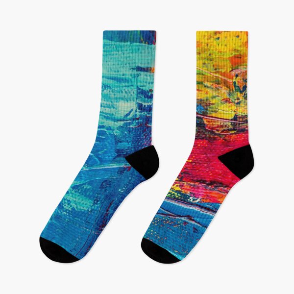 Item preview, Blue Red Yellow Orange Abstract  designed and sold by IamTrending.