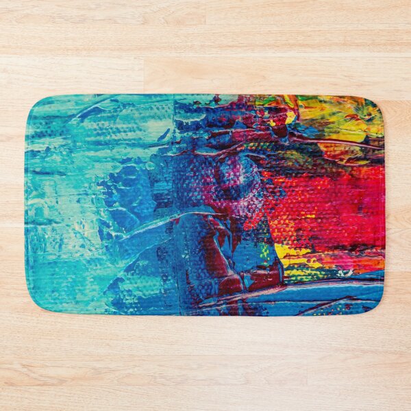 Item preview, Blue Red Yellow Orange Abstract  designed and sold by IamTrending.