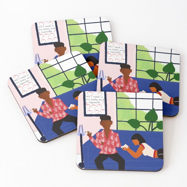 Item preview, Cigarettes ( An Illustration inspired by music ) designed and sold by Illustrations by Cindi.
