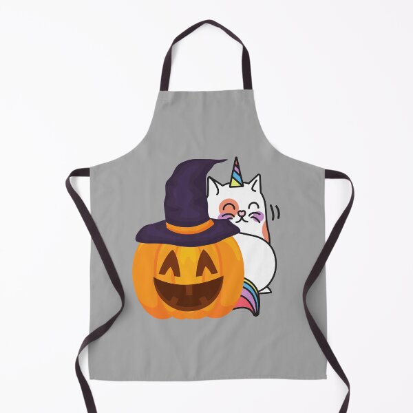 Item preview, Cute Cat Unicorn Pumpkin Hat Halloween designed and sold by siddeshpansare.