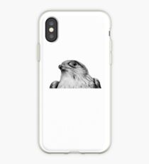 Verdächtiger Falcon - Monitor Distortion iPhone-Hülle & Cover