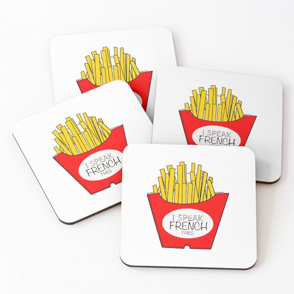 Item preview, I speak french fries designed and sold by daphnejourney.