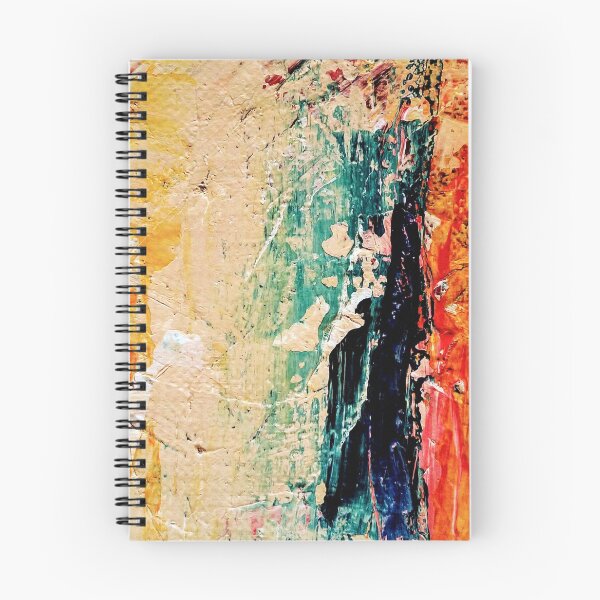 Item preview, Beige Yellow Blue Teal Orange Abstract designed and sold by IamTrending.
