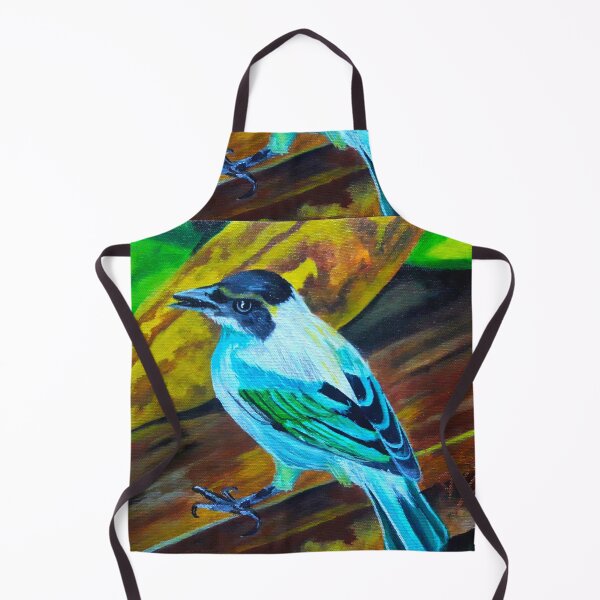 Item preview, kiskadee bird having lunch  designed and sold by DLyonzArt.
