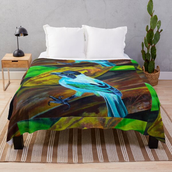 Item preview, kiskadee bird having lunch  designed and sold by DLyonzArt.