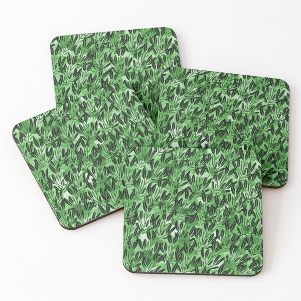 Item preview, Thick Green Weeds Pattern designed and sold by ckylin.