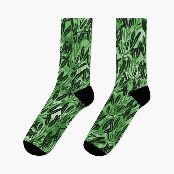 Item preview, Thick Green Weeds Pattern designed and sold by ckylin.