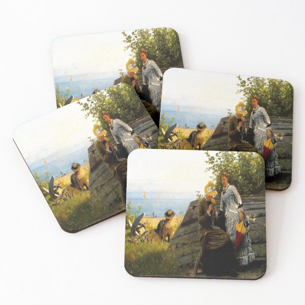 Item preview, Ladies in the Sunshine-Hans Gude designed and sold by LexBauer.