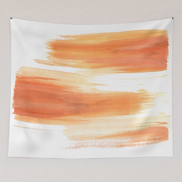 Item preview, Orange Brush Strokes designed and sold by Jenie Yolland.