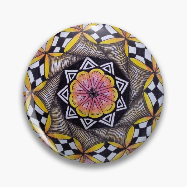 Item preview, Flower Time Mandala designed and sold by CSRoth.