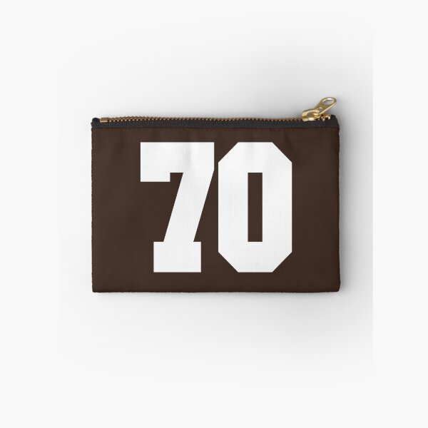 Item preview, 70 Number Cleveland Sports Seventy Brown Jersey designed and sold by HelloFromAja.